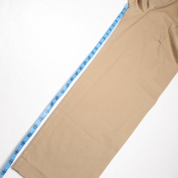 Anthropologie Exquise Rolled-Hem Chinos Cedar Brown - Medium - Picture 7 of 10